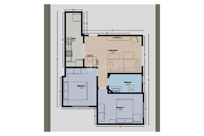 Image No.4-Propriété de 2 chambres à vendre à Hondón de los Frailes