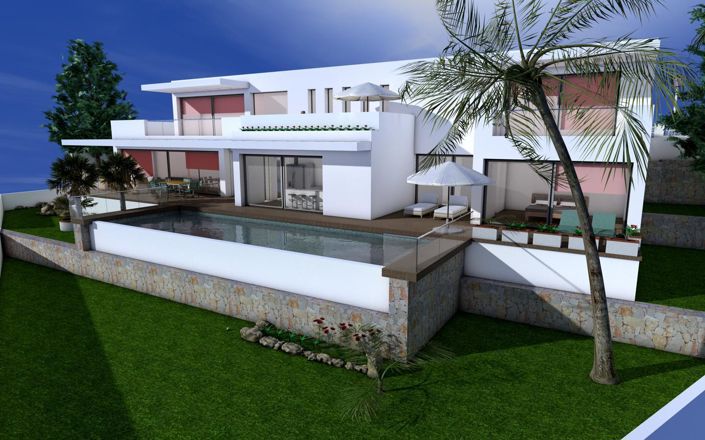 Image No.1-Villa de 3 chambres à vendre à Moraira