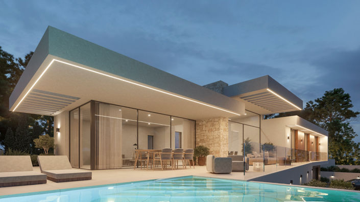 Image No.3-Villa de 3 chambres à vendre à Benitachell