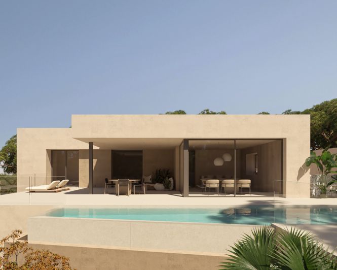 Image No.1-Villa de 4 chambres à vendre à Benissa