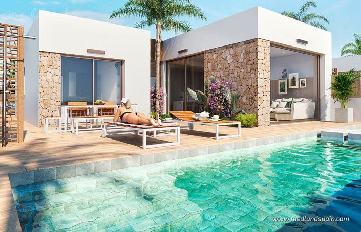 Image No.1-Villa de 3 chambres à vendre à Los Alcázares