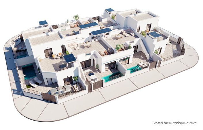 Image No.9-Maison de ville de 2 chambres à vendre à Torre Pacheco Town