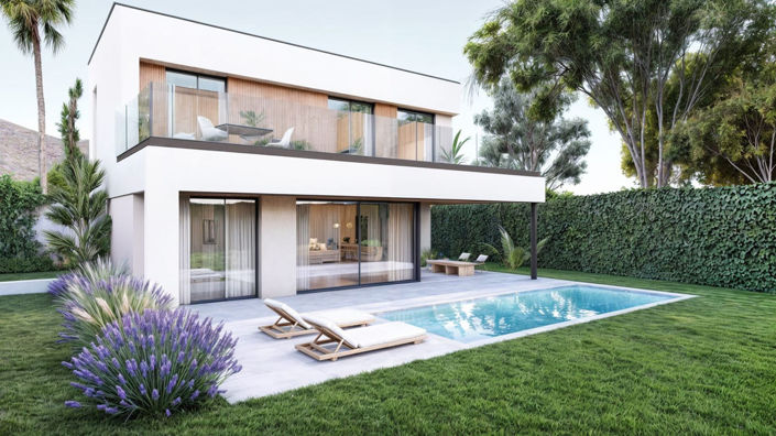 Image No.1-Villa de 4 chambres à vendre à Estepona