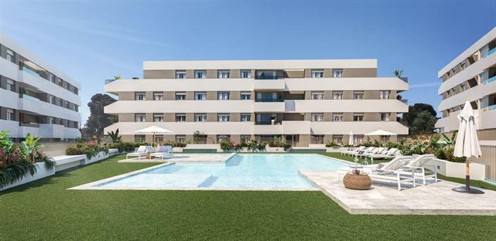 Image No.1-Appartement de 2 chambres à vendre à San Juan de Alicante