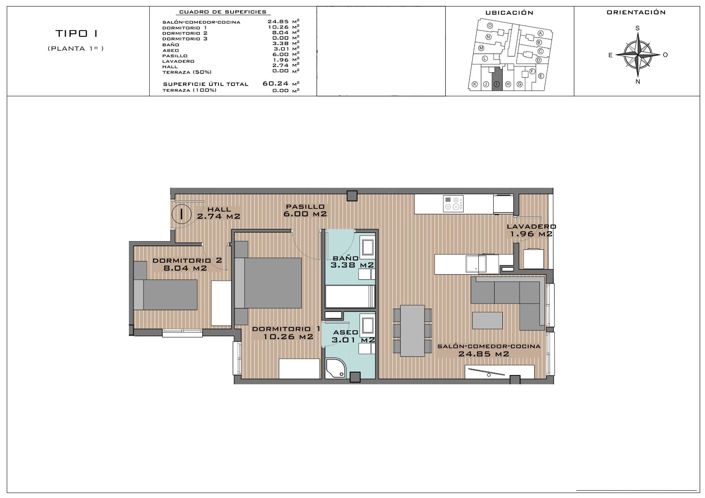 Image No.1-Appartement de 2 chambres à vendre à La Finca