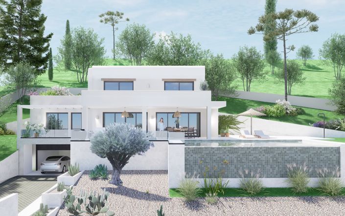 Image No.1-Villa de 4 chambres à vendre à Javea