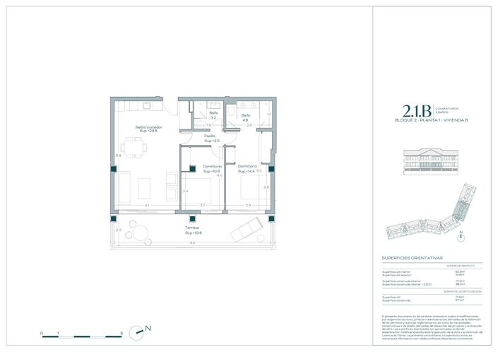 Image No.21-2 Bed Apartment for sale