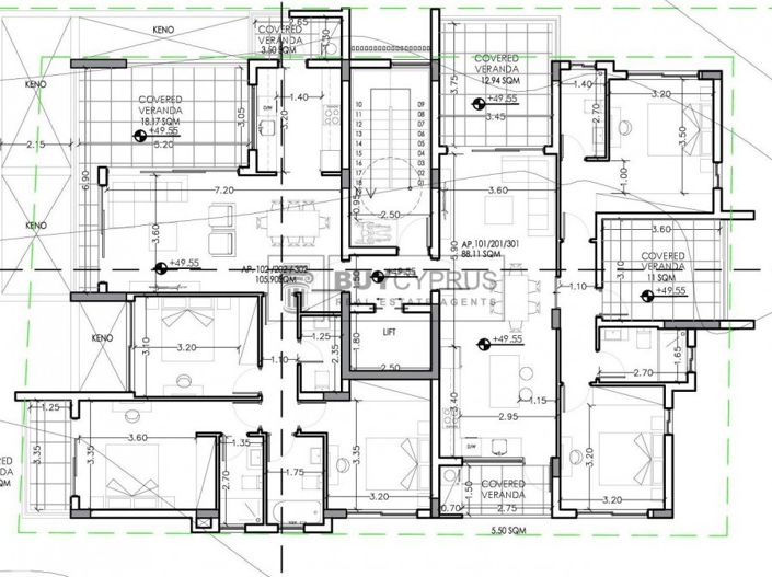 Image No.5-Appartement de 3 chambres à vendre à Agios Athanasios