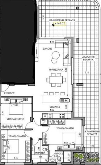 Image No.16-Penthouse de 3 chambres à vendre à Paphos