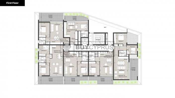 Image No.8-Appartement de 2 chambres à vendre à Agios Athanasios