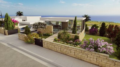 Semi Detached Villa For Sale  in  Peyia