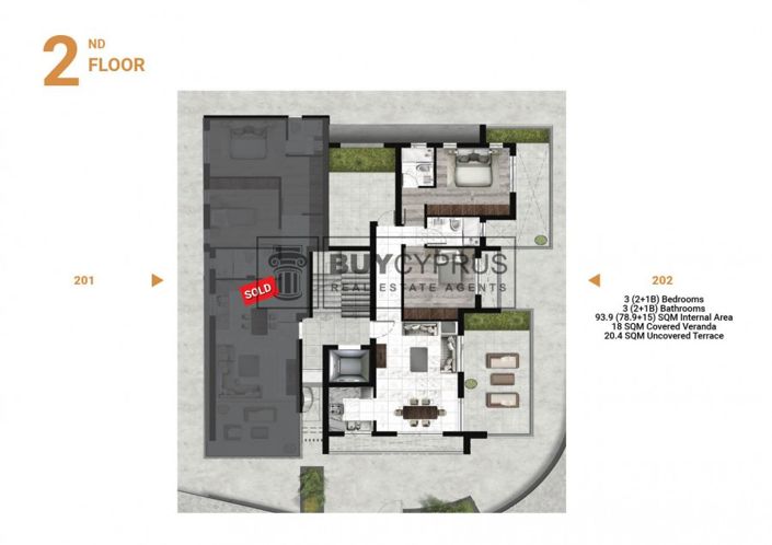 Image No.7-Appartement de 4 chambres à vendre à Zakaki