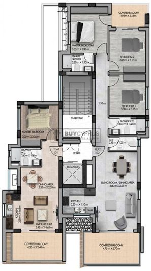 Image No.8-Appartement de 3 chambres à vendre à Larnaca