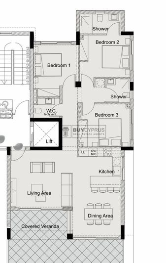 Image No.9-3 Bed Apartment for sale