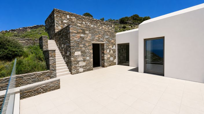 Image No.2-Villa de 14 chambres à vendre à Andros