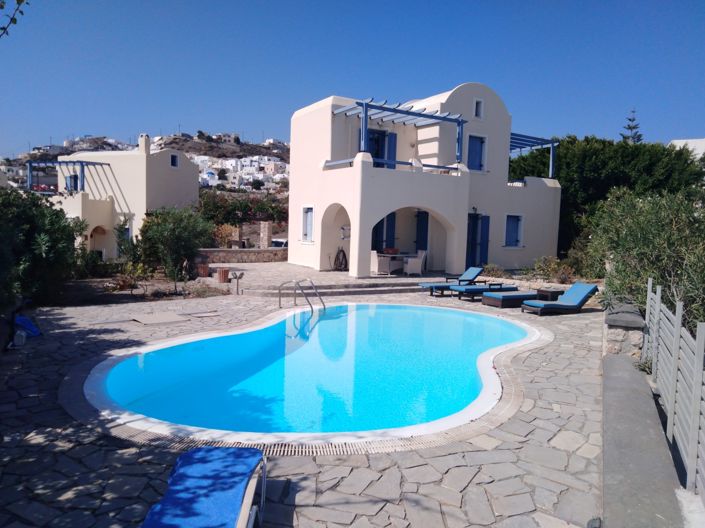 Image No.1-Villa de 3 chambres à vendre à Santorin