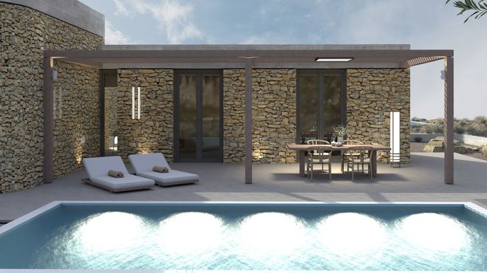 Image No.2-Villa de 4 chambres à vendre à Aliki