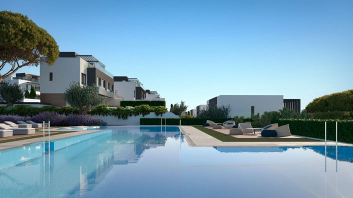Image No.1-Maison de ville de 3 chambres à vendre à Estepona