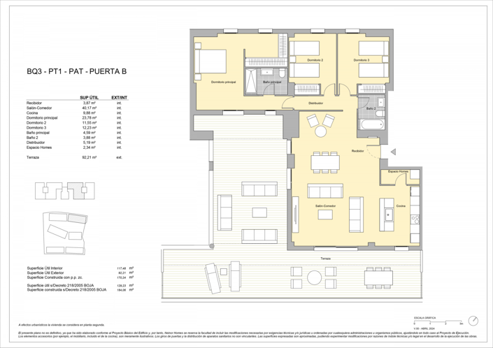 Image No.12-3 Bed Apartment for sale