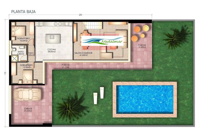 Image No.3-3 Bed Villa for sale