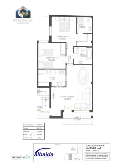 Image No.16-Appartement de 2 chambres à vendre à Cuevas del Almanzora