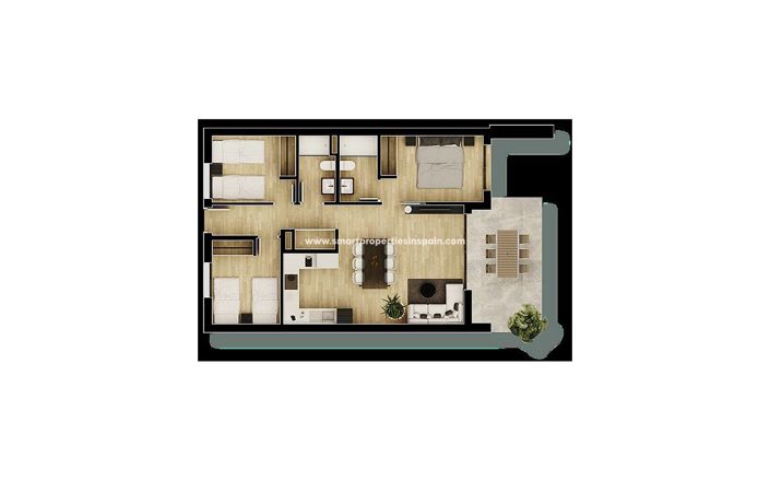 Image No.33-3 Bed Apartment for sale