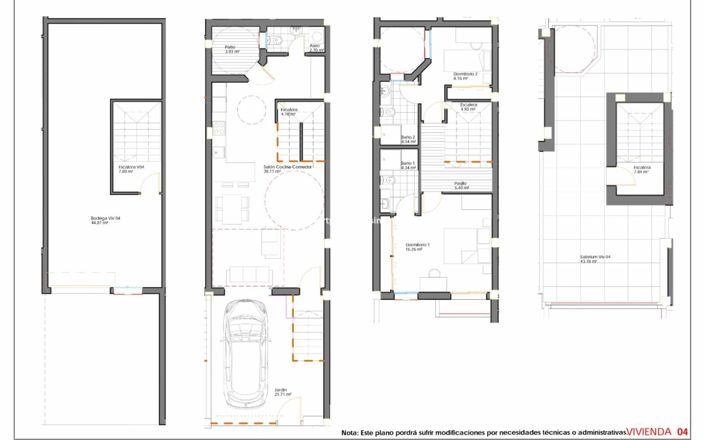 Image No.9-Maison de ville de 2 chambres à vendre à Catral