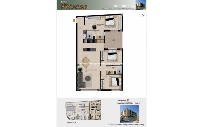 Image No.7-Appartement de 3 chambres à vendre à Catral