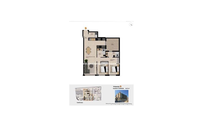 Image No.8-2 Bed Apartment for sale