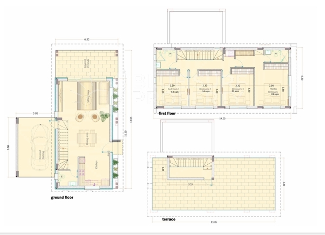 Image No.17-Villa de 4 chambres à vendre à Kapparis