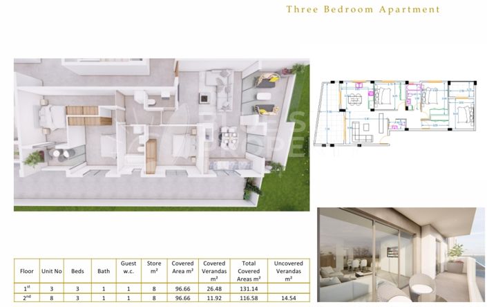 Image No.10-Appartement de 2 chambres à vendre à Frenaros