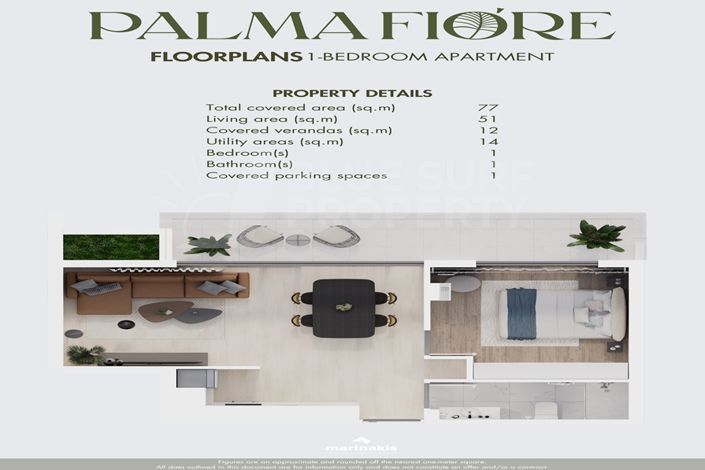 Image No.16-1 Bed Apartment for sale