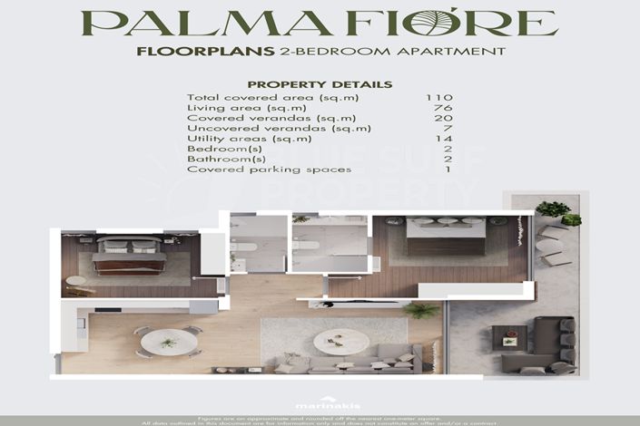 Image No.18-Appartement de 2 chambres à vendre à Larnaca