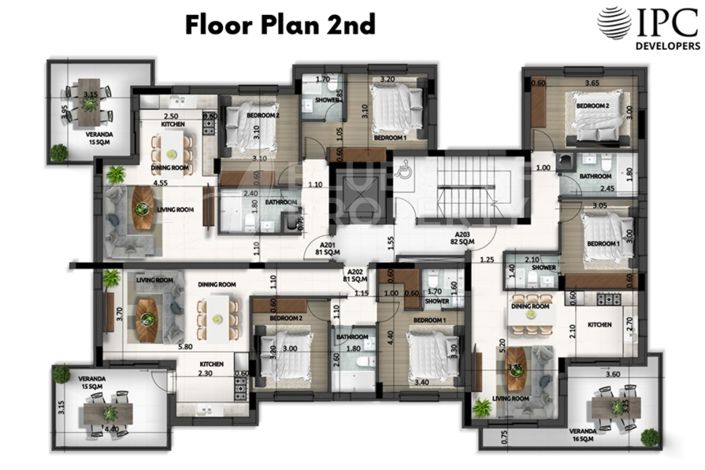 Image No.20-Appartement de 2 chambres à vendre à Larnaca