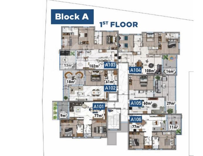 Image No.9-2 Bed Apartment for sale