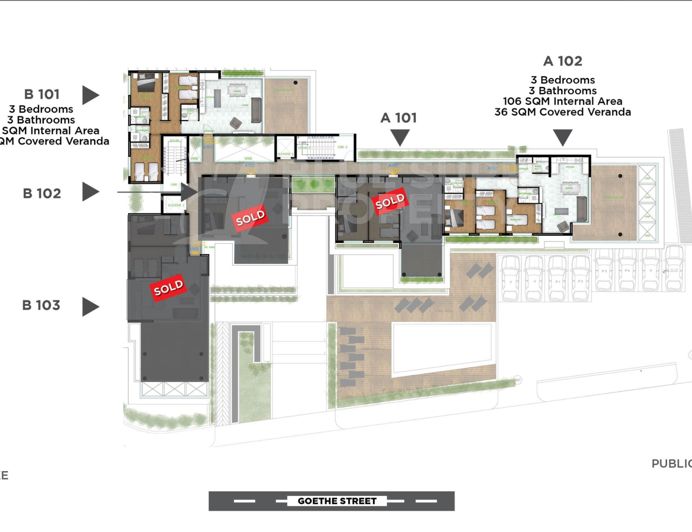 Image No.10-3 Bed Apartment for sale
