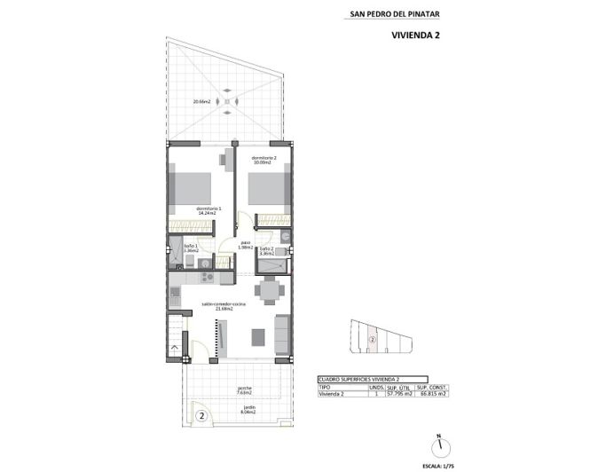 Image No.6-2 Bed Apartment for sale