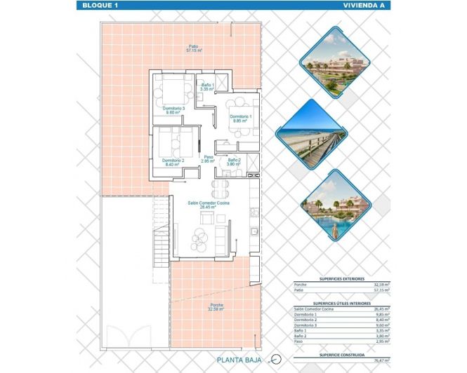 Image No.28-Appartement de 3 chambres à vendre à Pilar de la Horadada