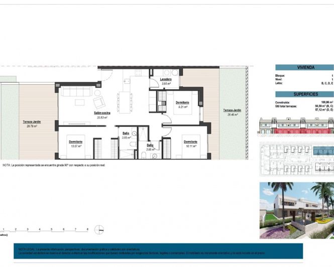 Image No.11-3 Bed Apartment for sale