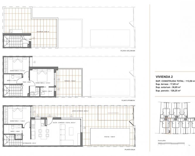 Image No.17-3 Bed Villa for sale