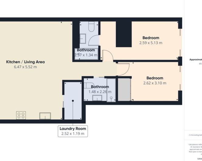 Image No.34-2 Bed Apartment for sale