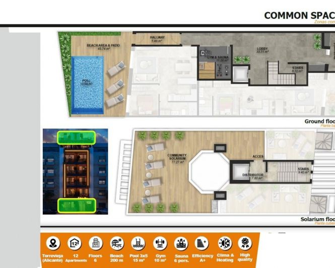 Image No.26-2 Bed Apartment for sale