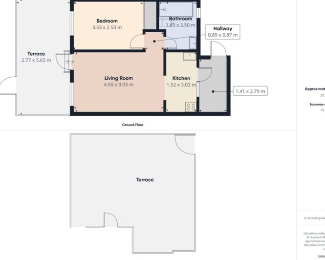 Image No.22-1 Bed Bungalow for sale