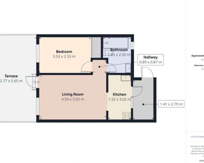 Image No.23-1 Bed Bungalow for sale