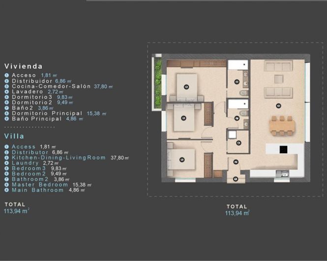 Image No.9-3 Bed Villa for sale