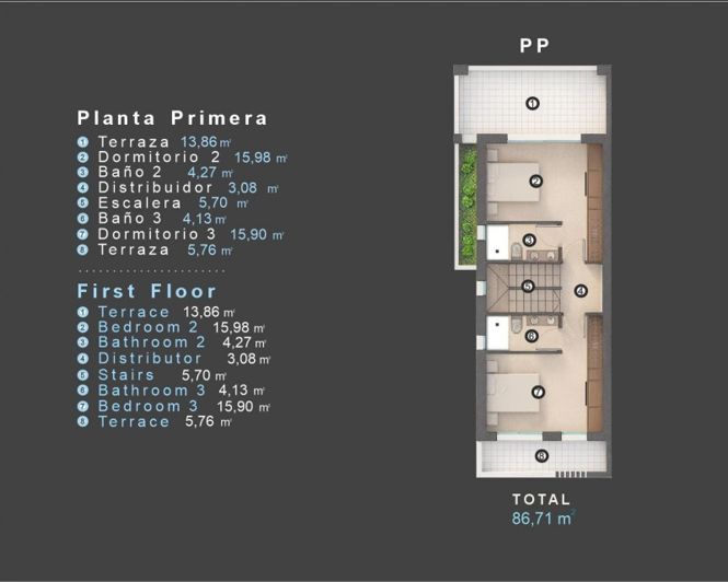 Image No.13-3 Bed Villa for sale