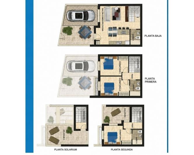 Image No.47-3 Bed Townhouse for sale