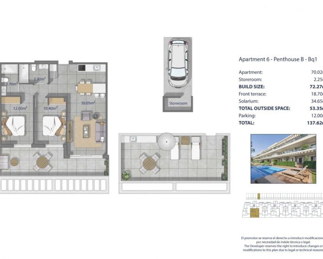 Image No.13-Appartement de 2 chambres à vendre à Los Alcázares