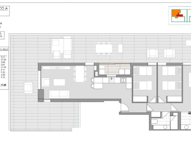 Image No.20-3 Bed Apartment for sale