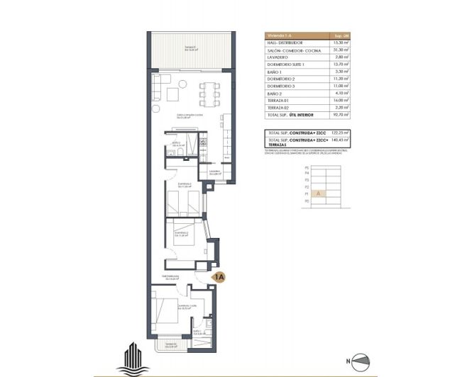 Image No.16-Appartement de 3 chambres à vendre